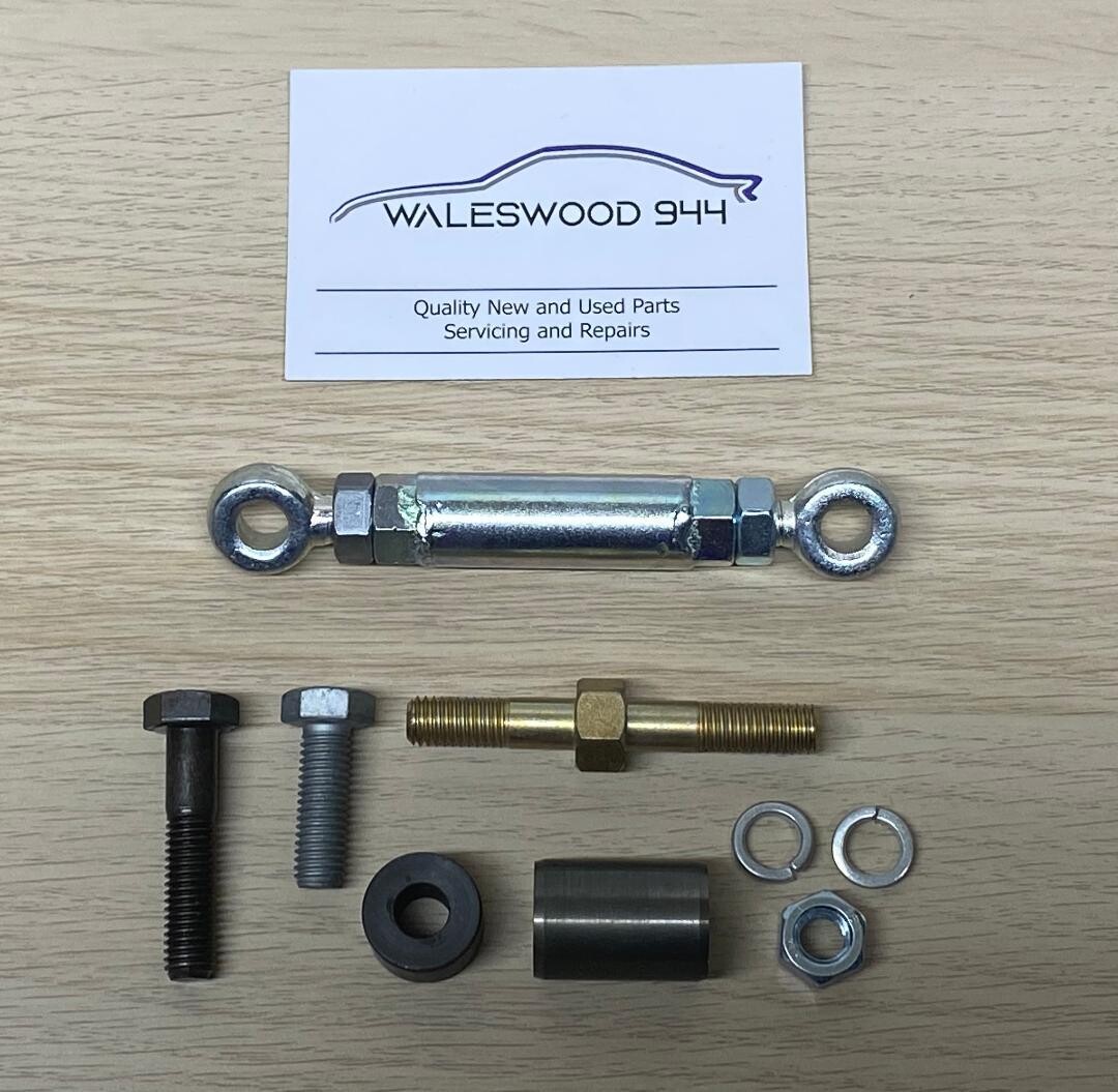 New Porsche 944 924S Power Steering Pump Fixing Kit with Tensioner Adjuster Bar 1985.5 onwards