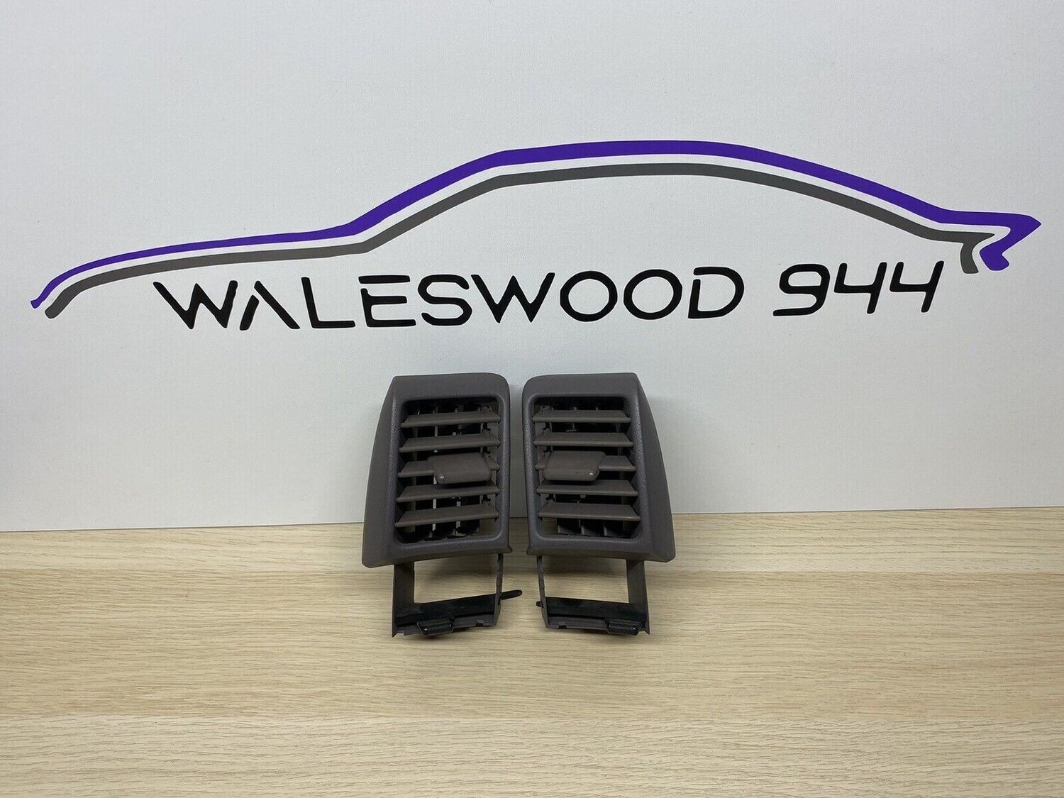 Used Porsche 944 Dashboard Vents in Grey