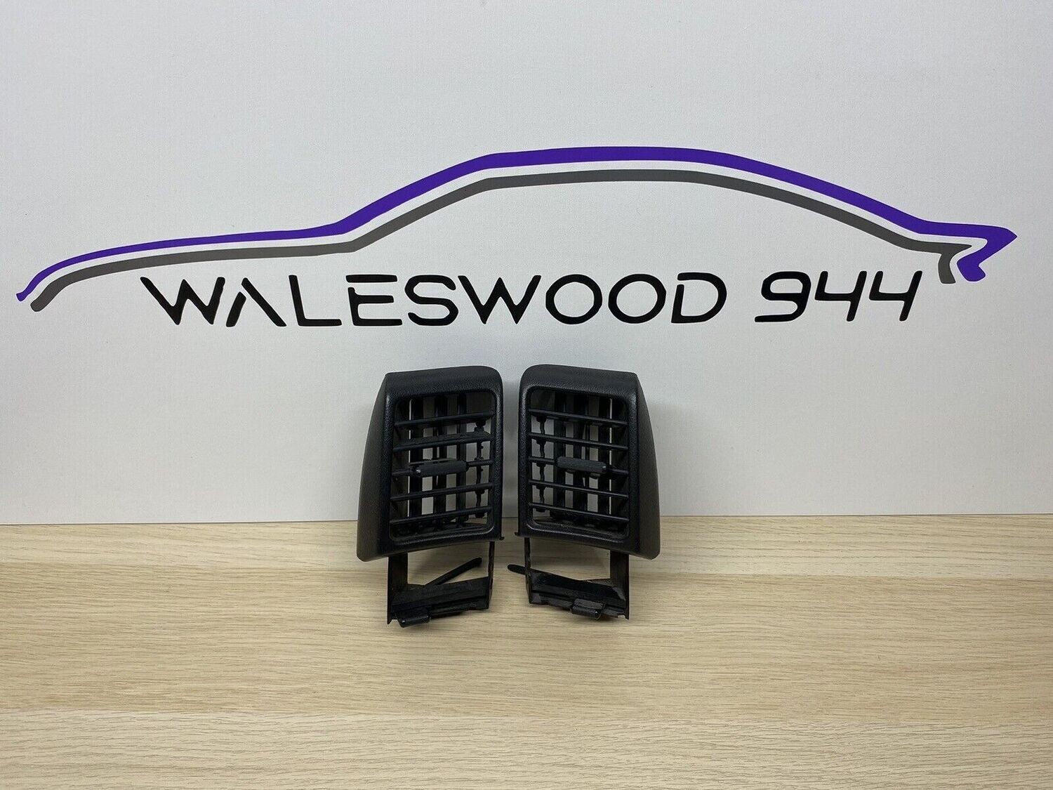 Used Porsche 944 Dashboard Vents in Black
