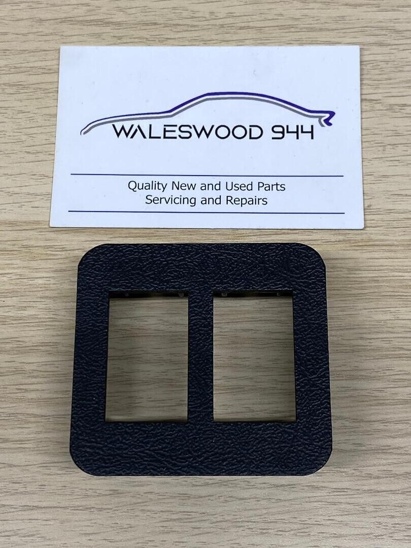 Used Porsche 944 924 Hazard and Demister Switch Trim in Black