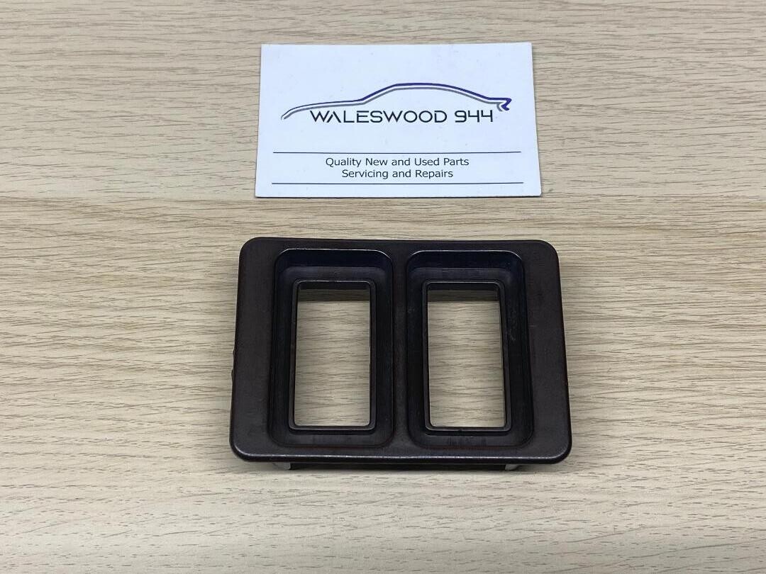 Used Porsche 944 924 Double Window Switch Surround in Brown