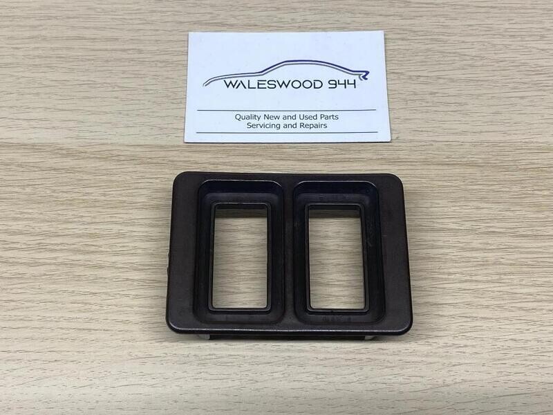Used Porsche 944 924 Double Window Switch Surround in Brown