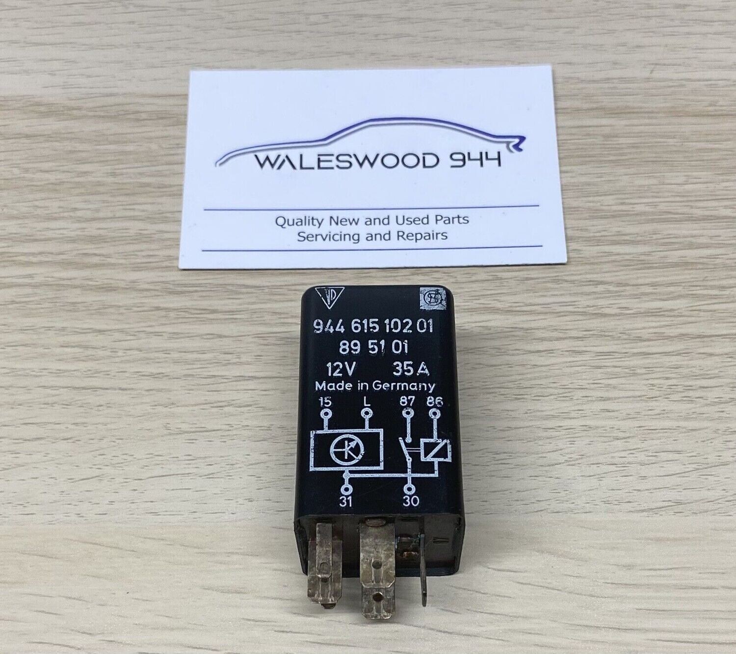 Used Porsche 944 924 Heated Rear Screen Relay
