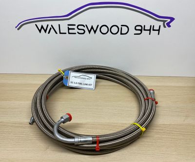 New Porsche 944 S2 Braided Fuel Line Kit