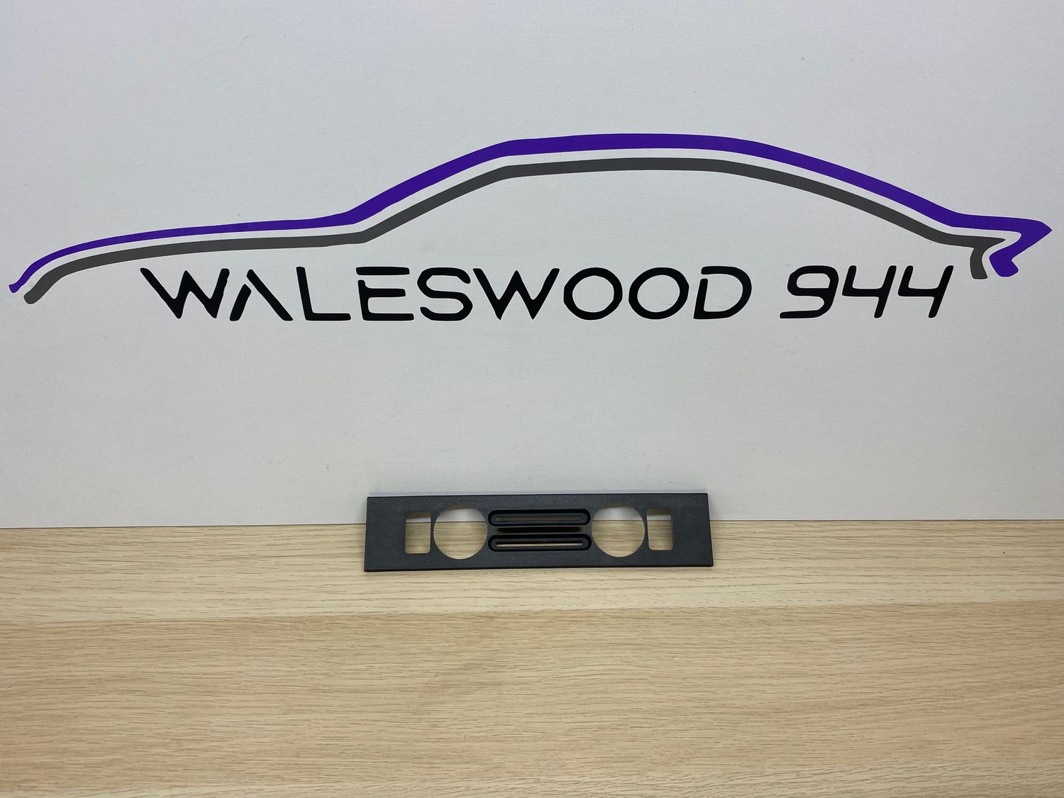 Used Porsche 944 Heater Control Unit Fascia Trim