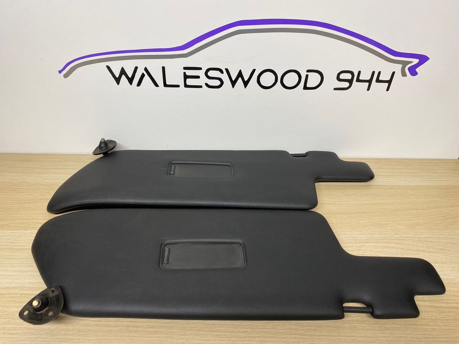 Used Porsche 944 Sun Visors in Black