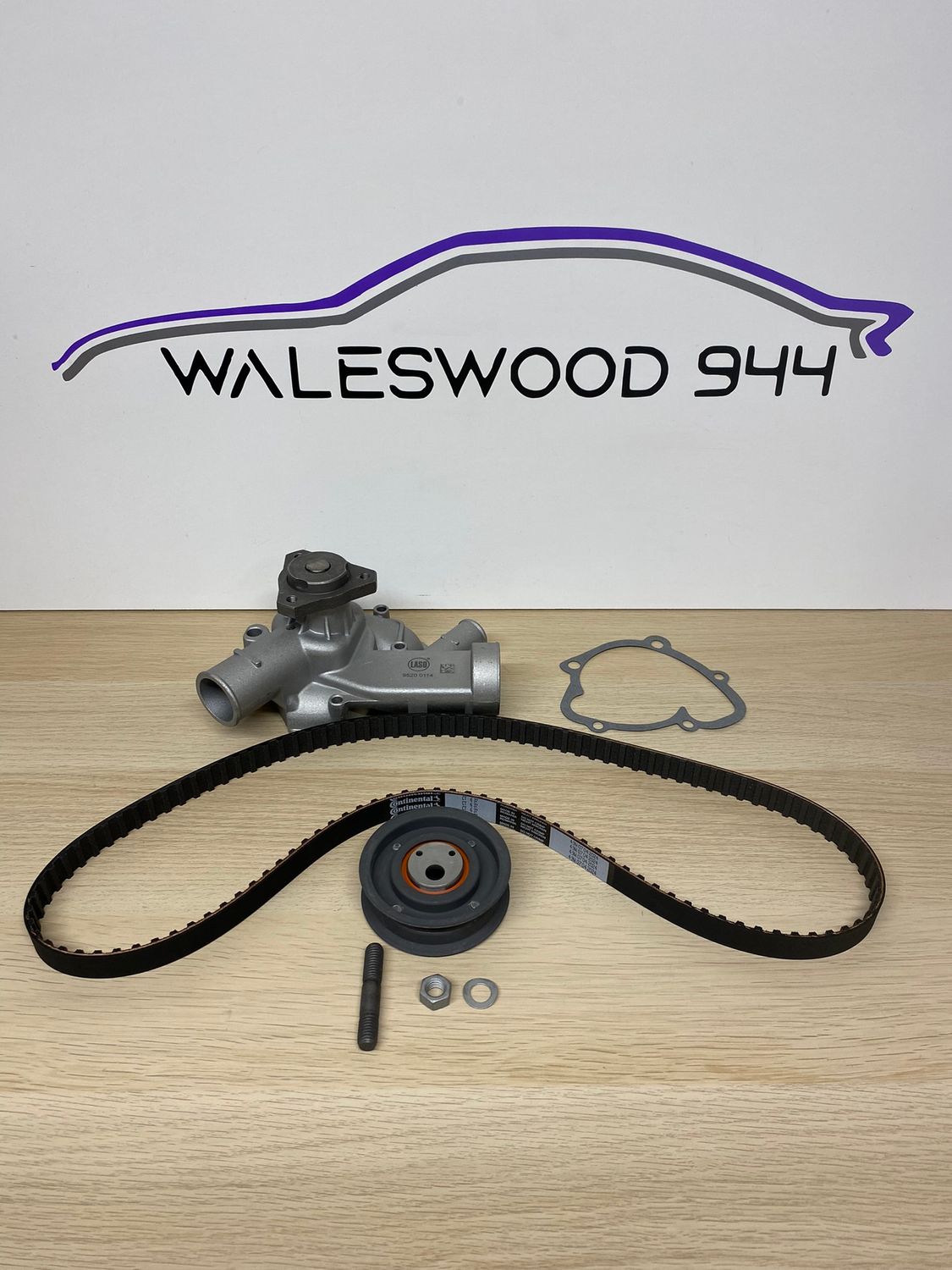 New Porsche 924 Water Pump and Timing Belt Kit