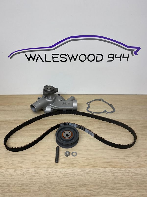 New Porsche 924 Water Pump and Timing Belt Kit