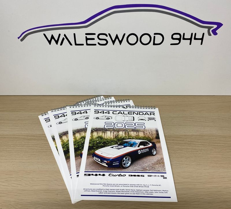 New Porsche 944 2025 Calendar