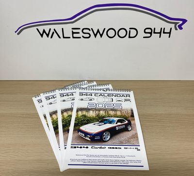New Porsche 944 2025 Calendar
