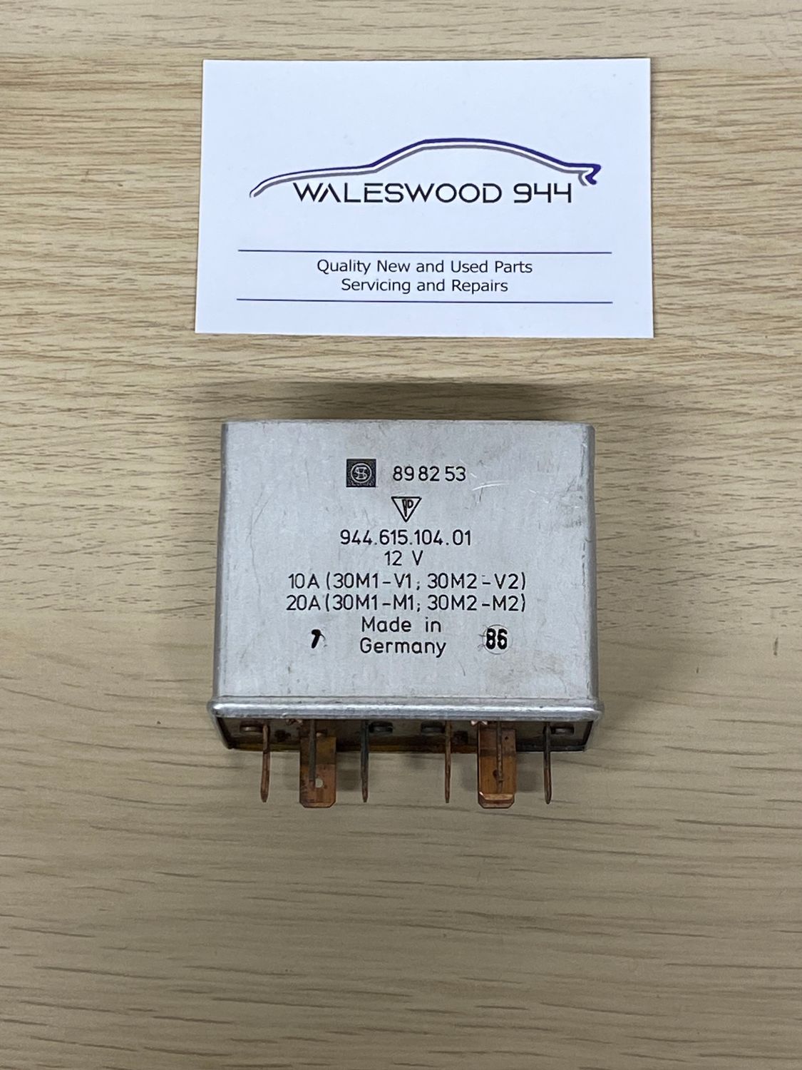 Used Porsche 944 Twin Fan Relay