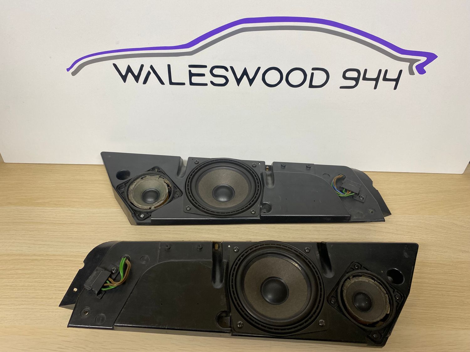 Used Porsche 944 Speaker Units and Map Pockets