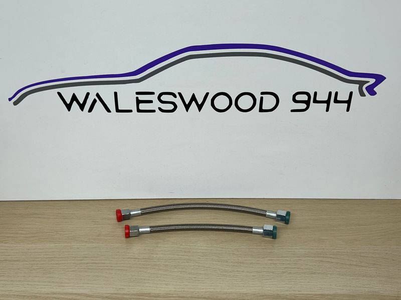New Porsche 944 S2 16v Front of Fuel Rail Braided Fuel Line Kit for