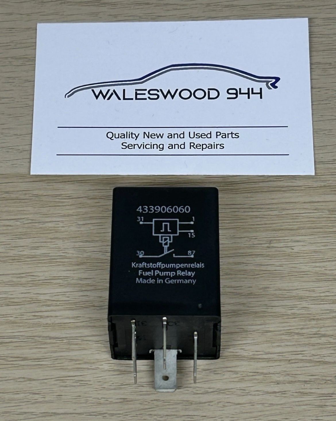 New Porsche 924 Fuel Pump Relay