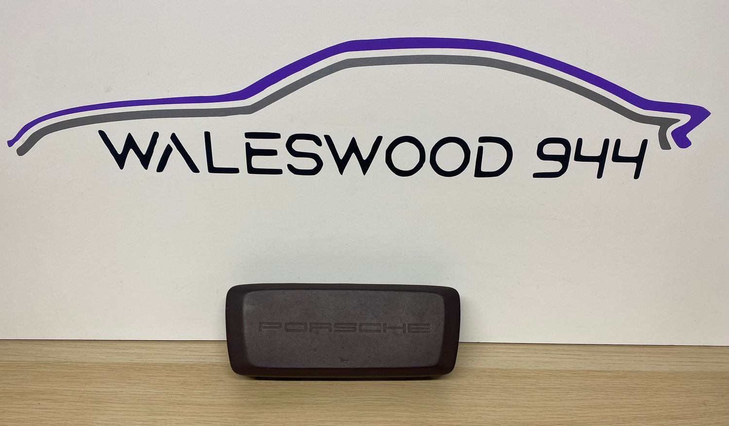 Used Porsche 944 Horn Pad in Burgundy