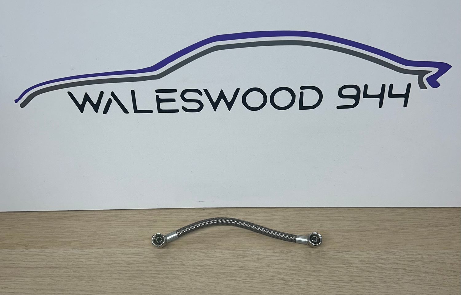 New Porsche 944 8v Fuel Rail Braided Jumper Hose