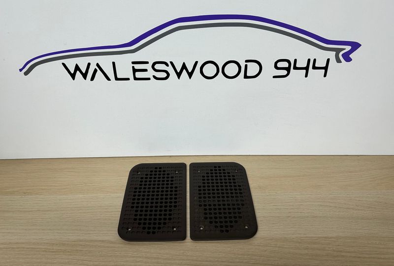 Used Porsche 944 924 Door Speaker Covers in Brown