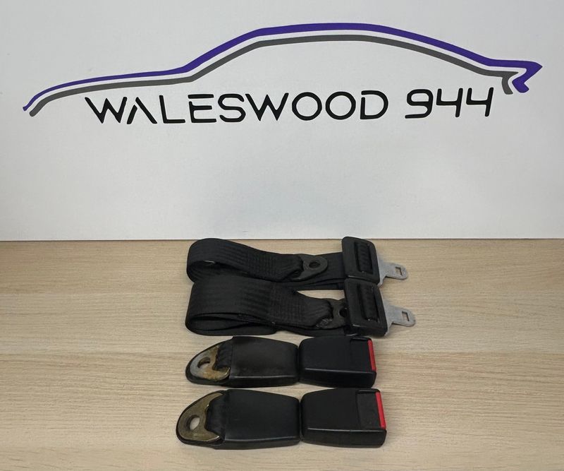 Used Porsche 944 924 Genuine Rear Lap Belt Set
