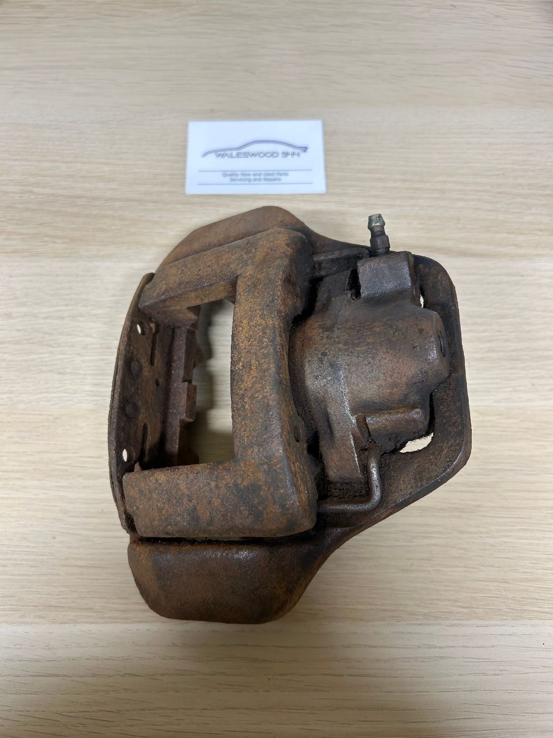 Used Porsche 944 Left Side Rear Brake Caliper for Refurbishment