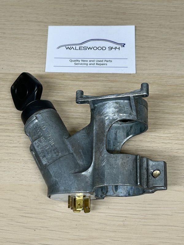 Used Porsche 944 924 Ignition Barrel with Key and Hatch Lock