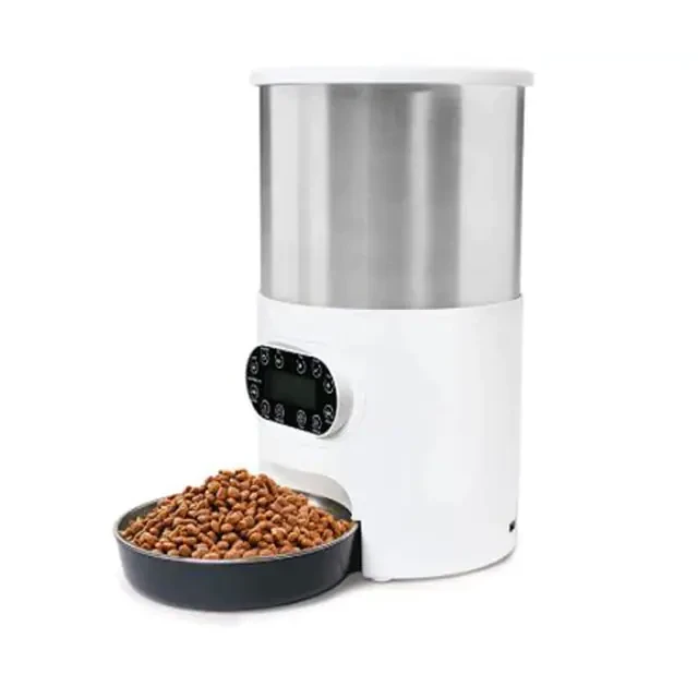 Smart APP Dog Food Automatic Dispenser With Recording Timing Feeding