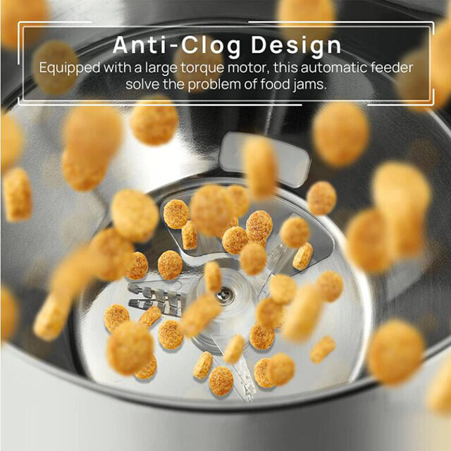 Smart APP Dog Food Automatic Dispenser With Recording Timing Feeding