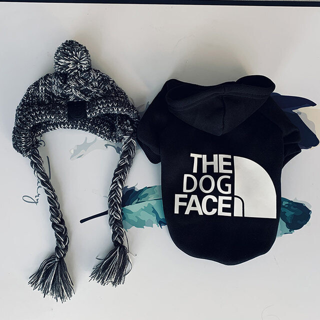 Dog Face Hoodie