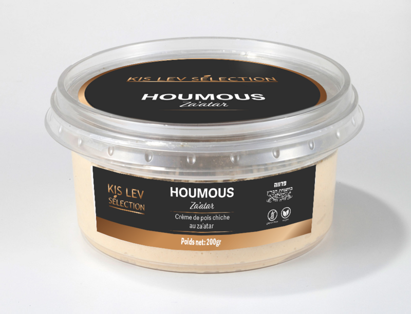 Houmous au zaatar  200Gr