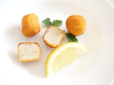 Boules de purée de pommes de terre
