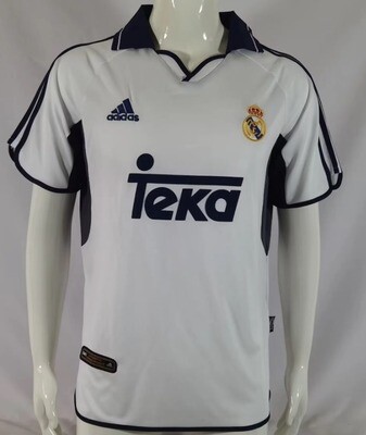 Camiseta Retro Real Madrid 2000-2001