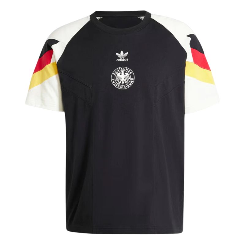 Camiseta Alemania Blanca y Negra