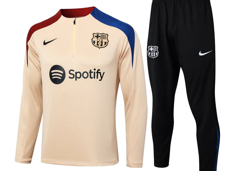 Chándal FC Barcelona Crema 23/24