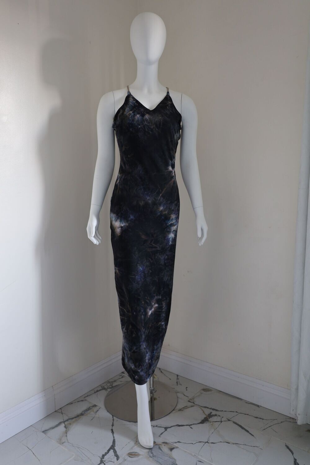 Chain Printed Sexy Dress