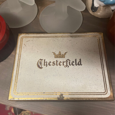 Chesterfield Advertising Tin