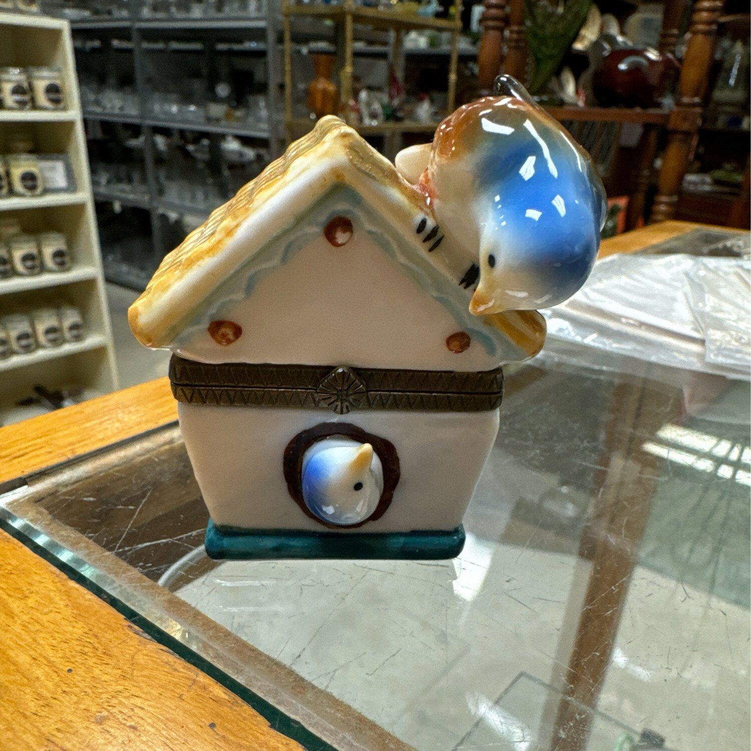 Birdhouse Trinket Box