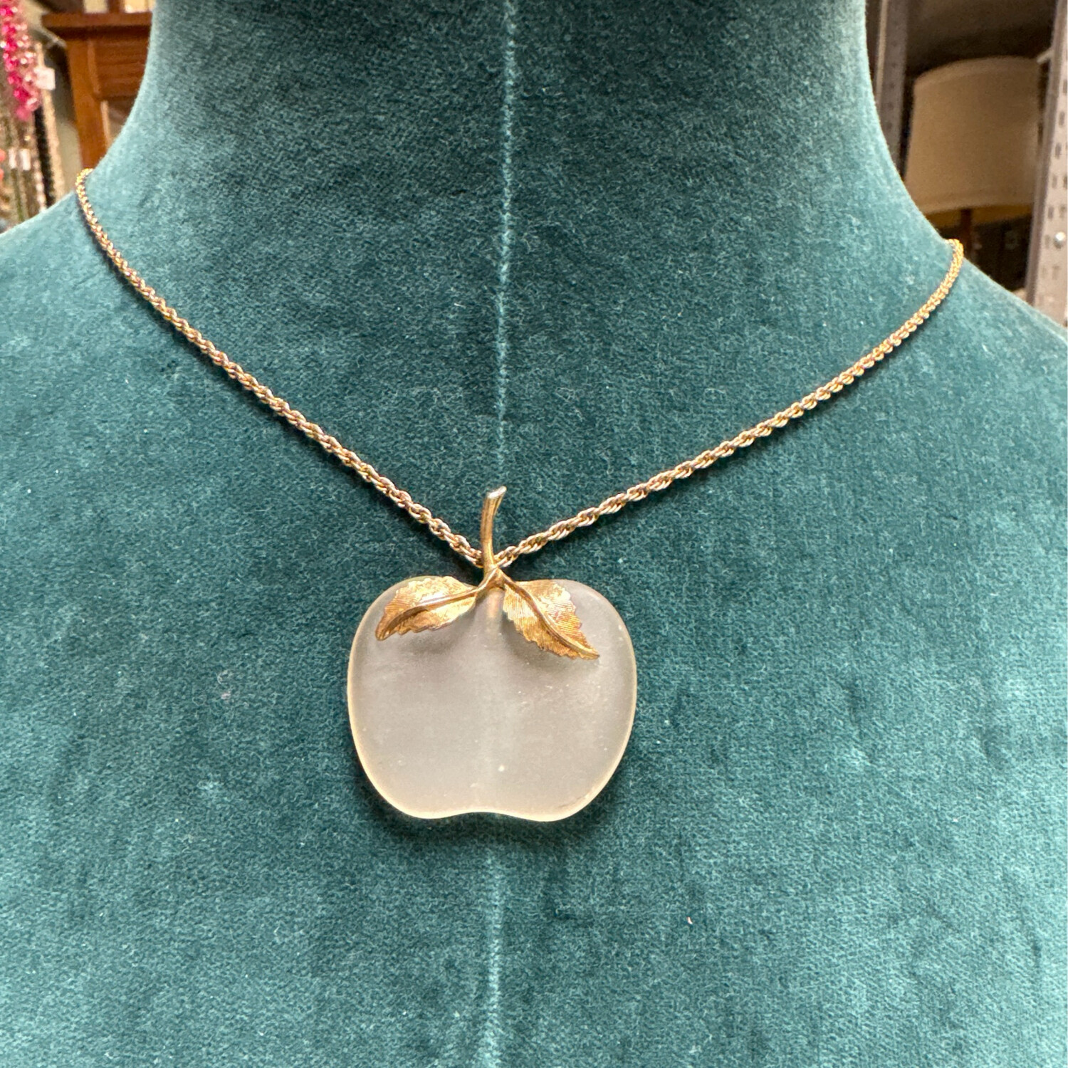 Gold Chain with Apple - MH