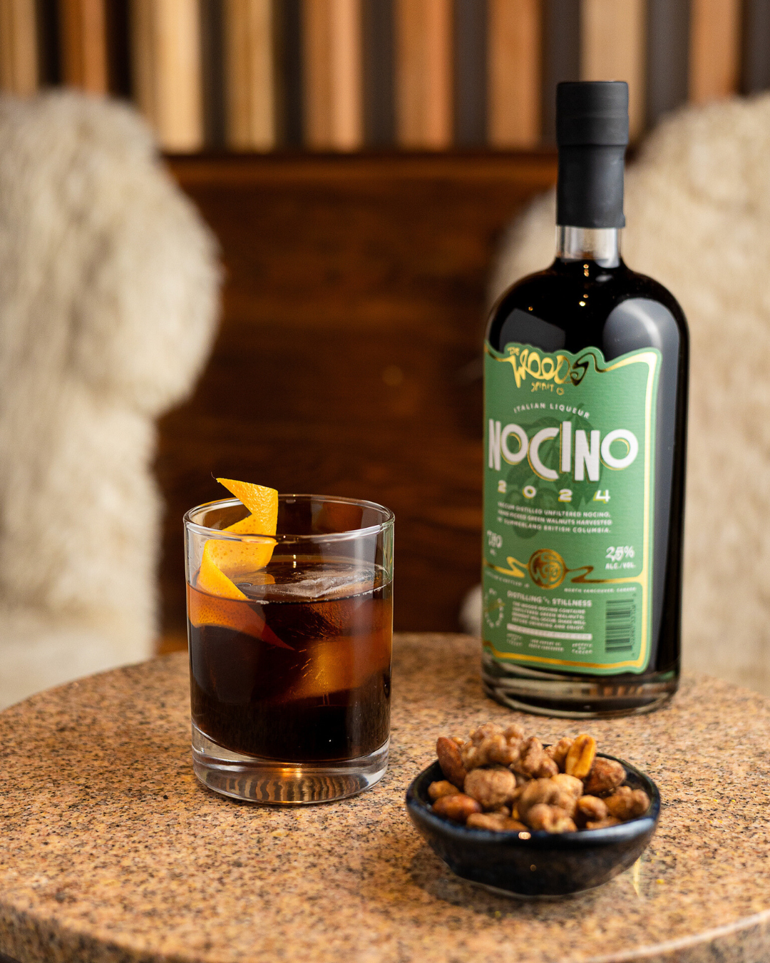 Barrel Aged Nocino 2024, Barrel Aged Nocino: 750ml