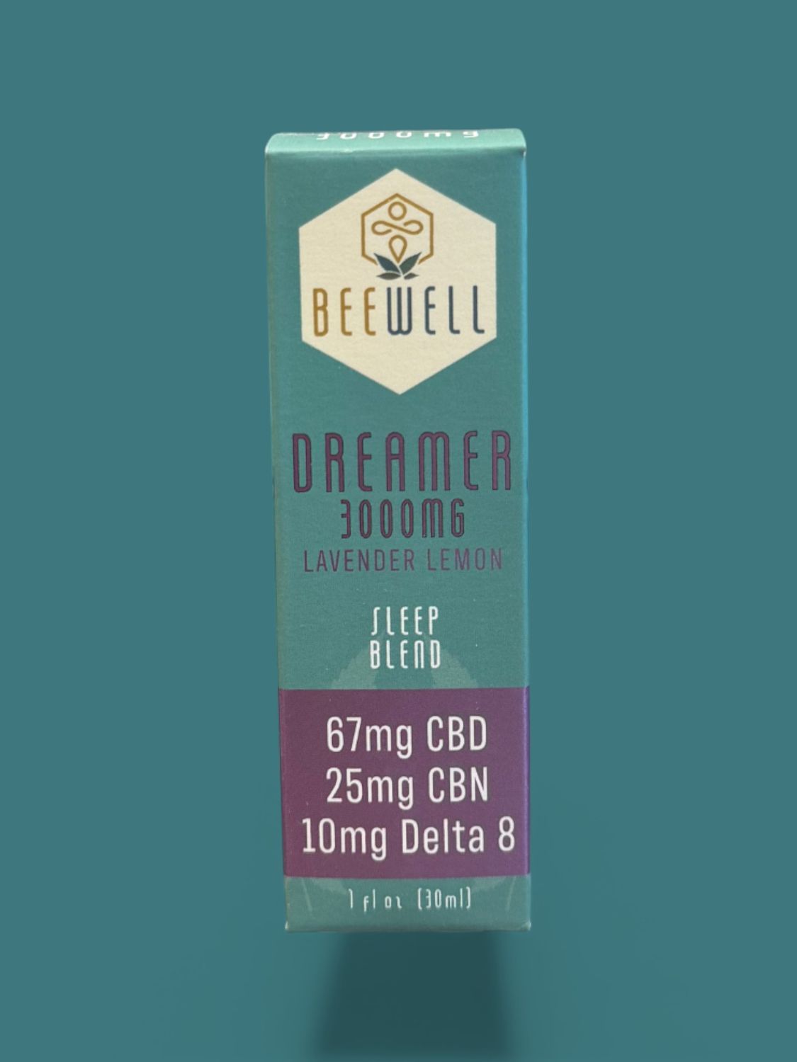 Bee Well CBD Functional Tincture Dreamer (CBD, CBN, D8) 30ml