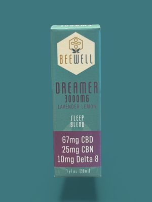 Bee Well CBD Functional Tincture Dreamer (CBD, CBN, D8) 30ml