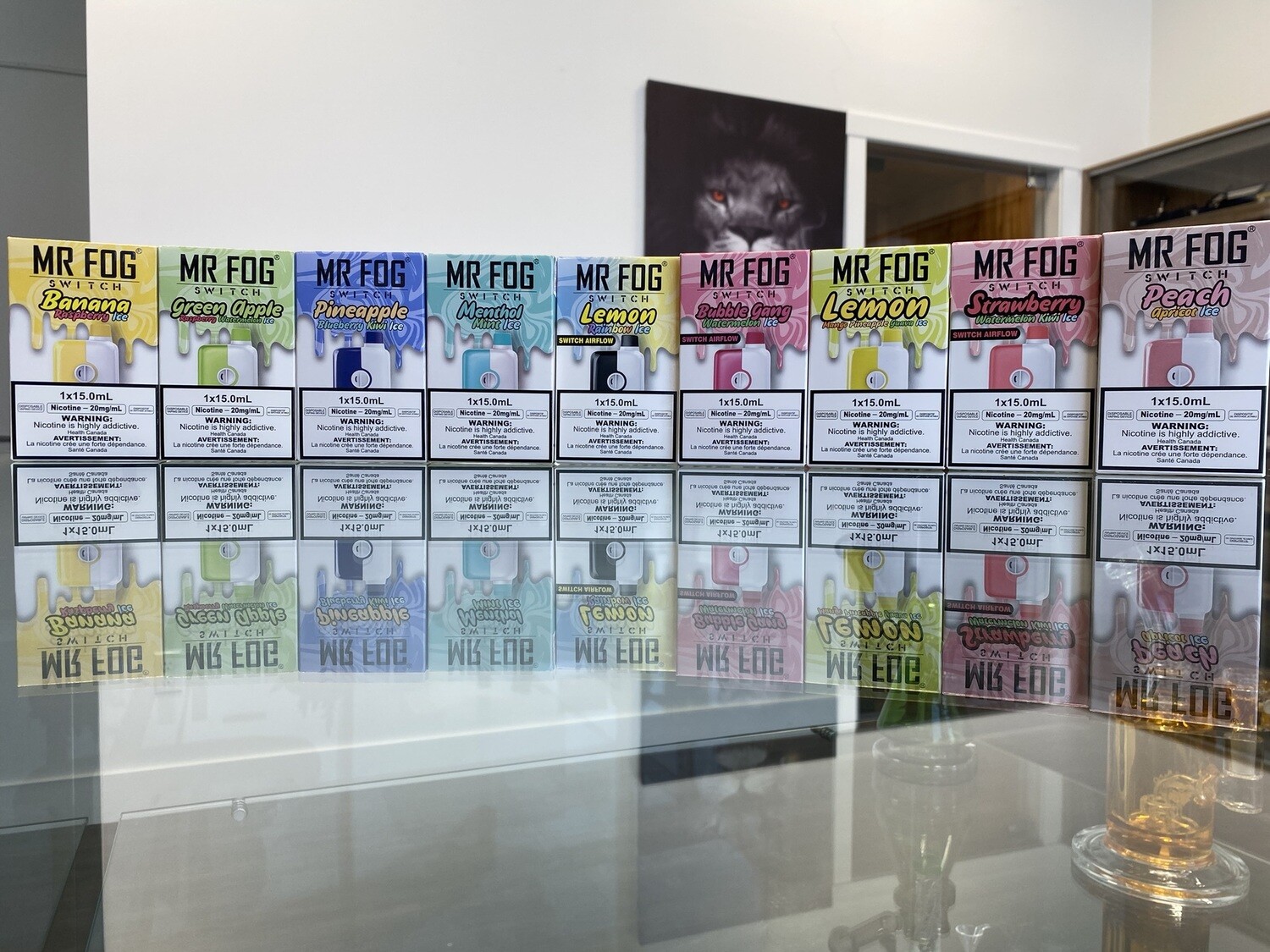Mr Fog 5500 Pineapple Blueberry Kiwi Ice