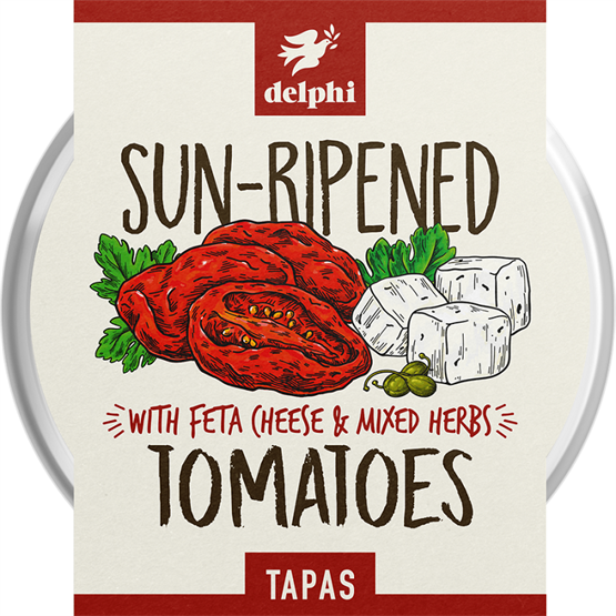 GF Sun Ripened Tomatoes with White Cheese
