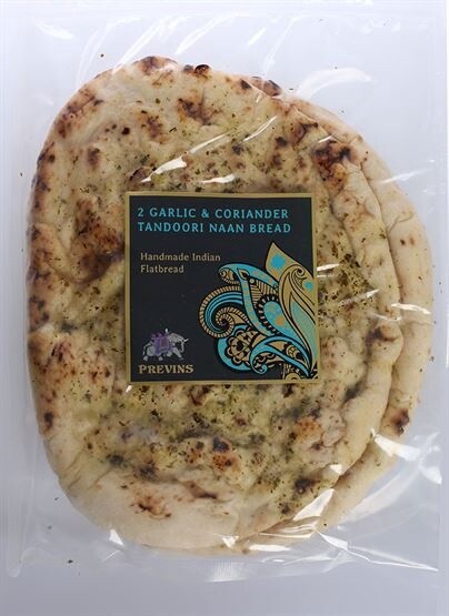Garlic and Coriander Tandoori  Naan