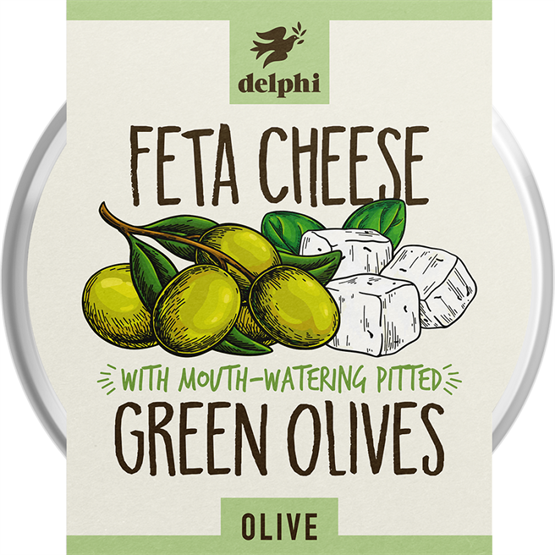 Green Olives with Feta