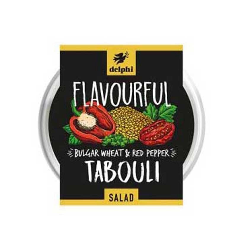 Tabouli Salad with Bulgar Wheat and Red Pepper