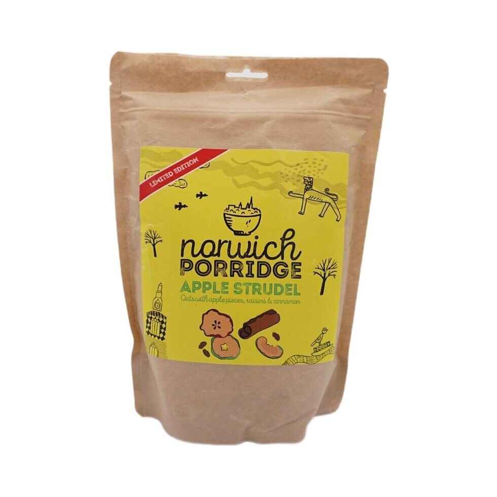 Norwich Porridge - Apple Strudel