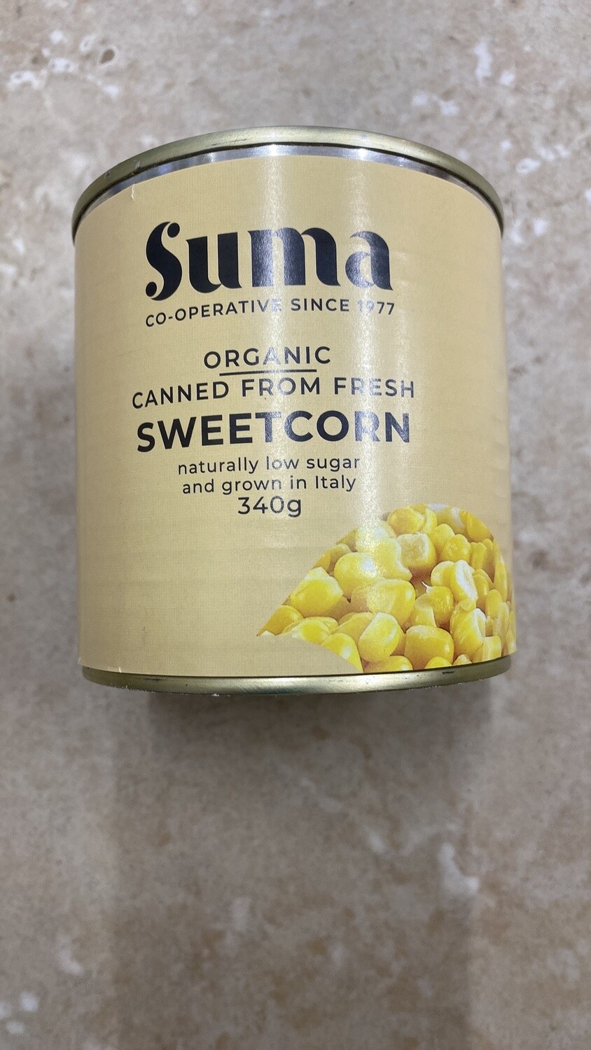 Organic Canned Sweetcorn