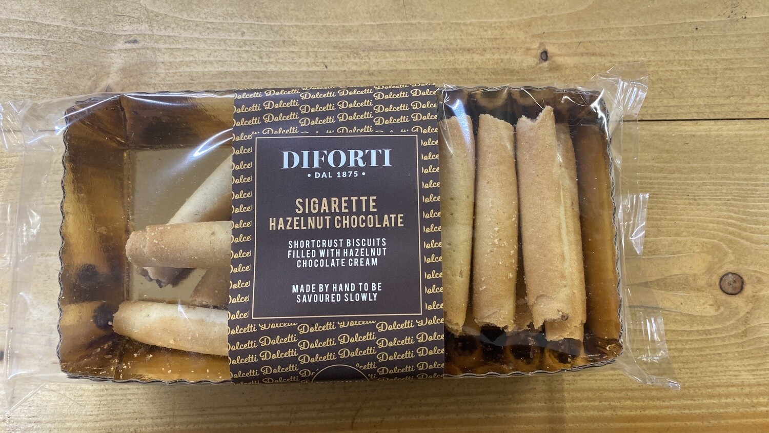 SIGARETTE HAZELNUT CHOCOLATE