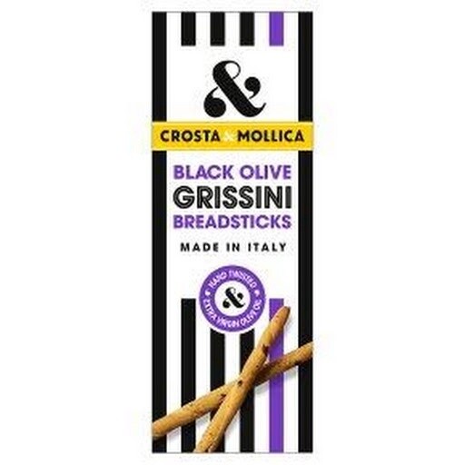 Black Olive Grissini Breadsticks