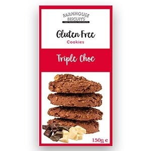 Gluten Free Triple Choc Cookies