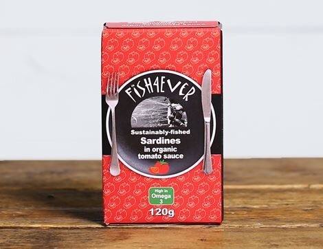 SARDINES IN ORGANIC TOMATO SAUCE
